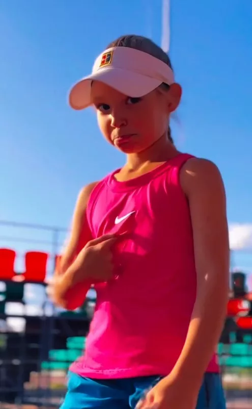 Alice Semyonova 2017, Russia 🇷🇺 | Tennis junior interview, Jul 2025 4 alice semyonova 2018 russia tennis junior girl 3