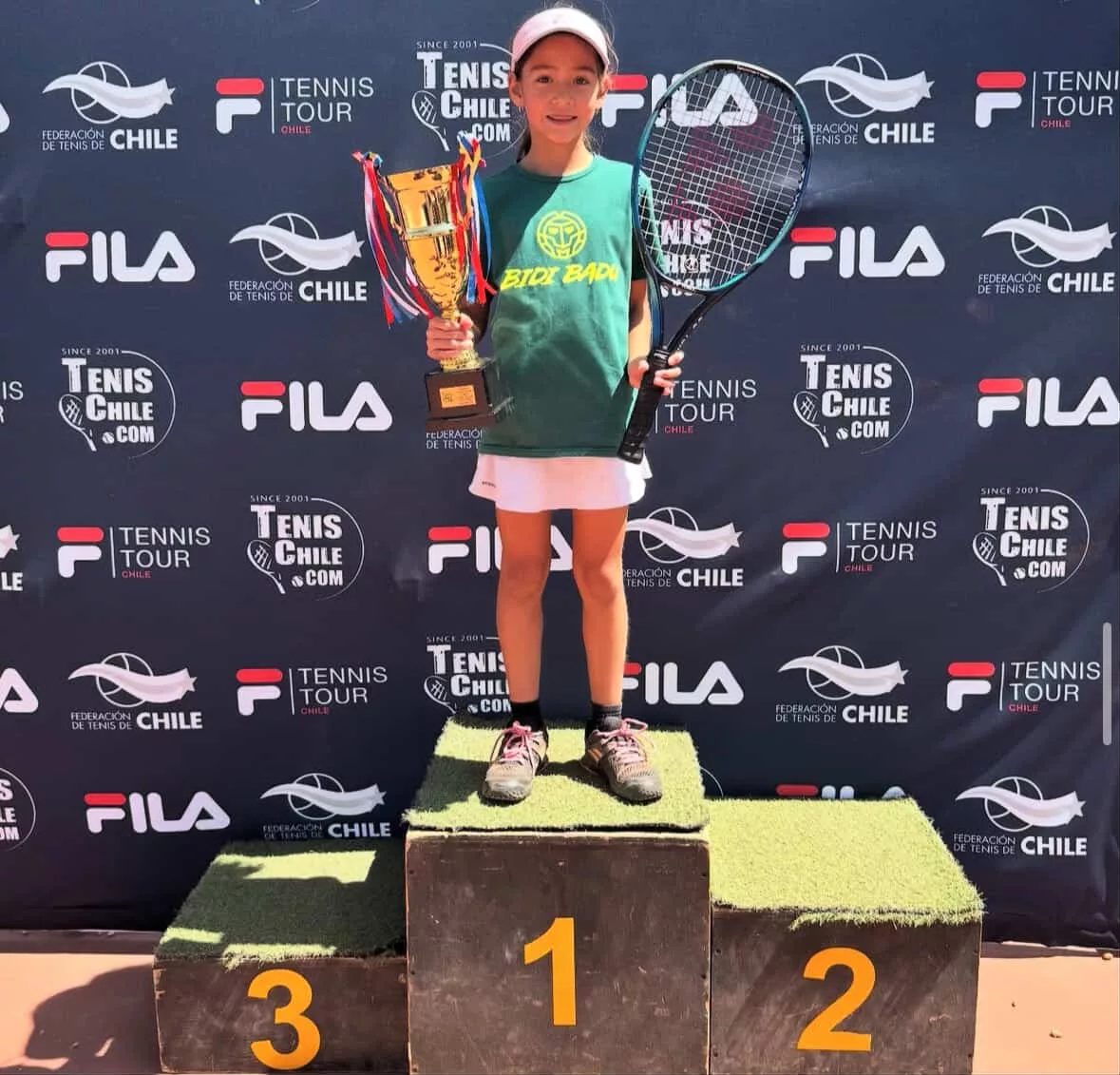 Ema Silva 2015, Chile 🇨🇱 | Tennis junior interview, Jul 2025 2 ema silva 2015 chile tennis junior girl 1