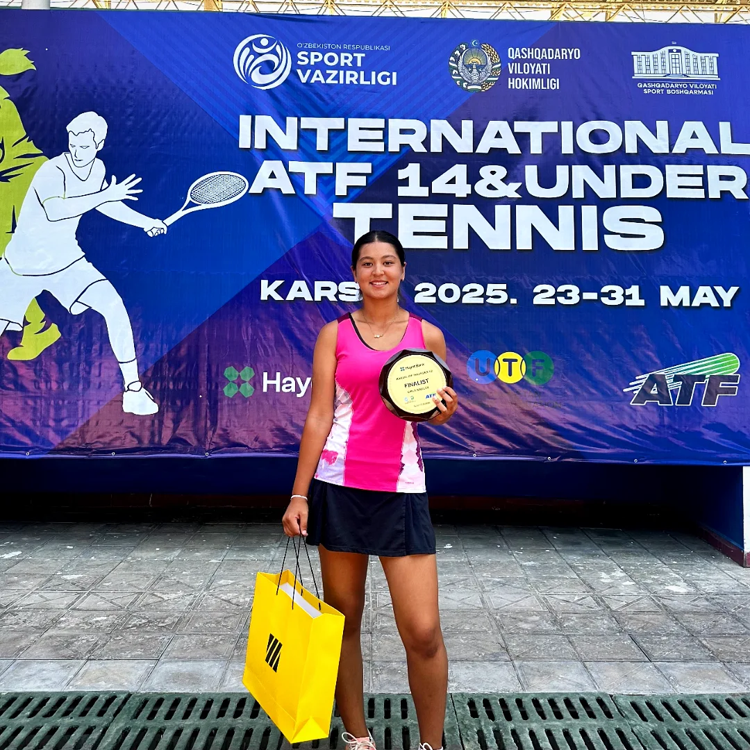 Mumtozbegim Akramova 2012, Uzbekistan đșđż | Tennis junior interview, Jul 2025 6 mumtozbegim akramova 2012 uzbekistan tennis junior girl 5