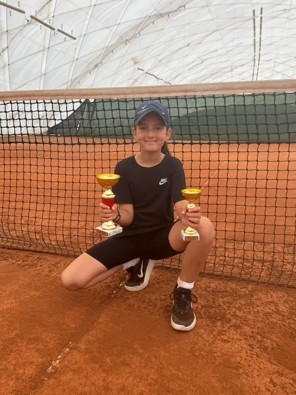 Nela Jindrichova 2015, Czech Republic 🇨🇿 | Tennis junior interview, Jul 2025 6 nela jindrichova 2015 slovakia tennis junior girl 5