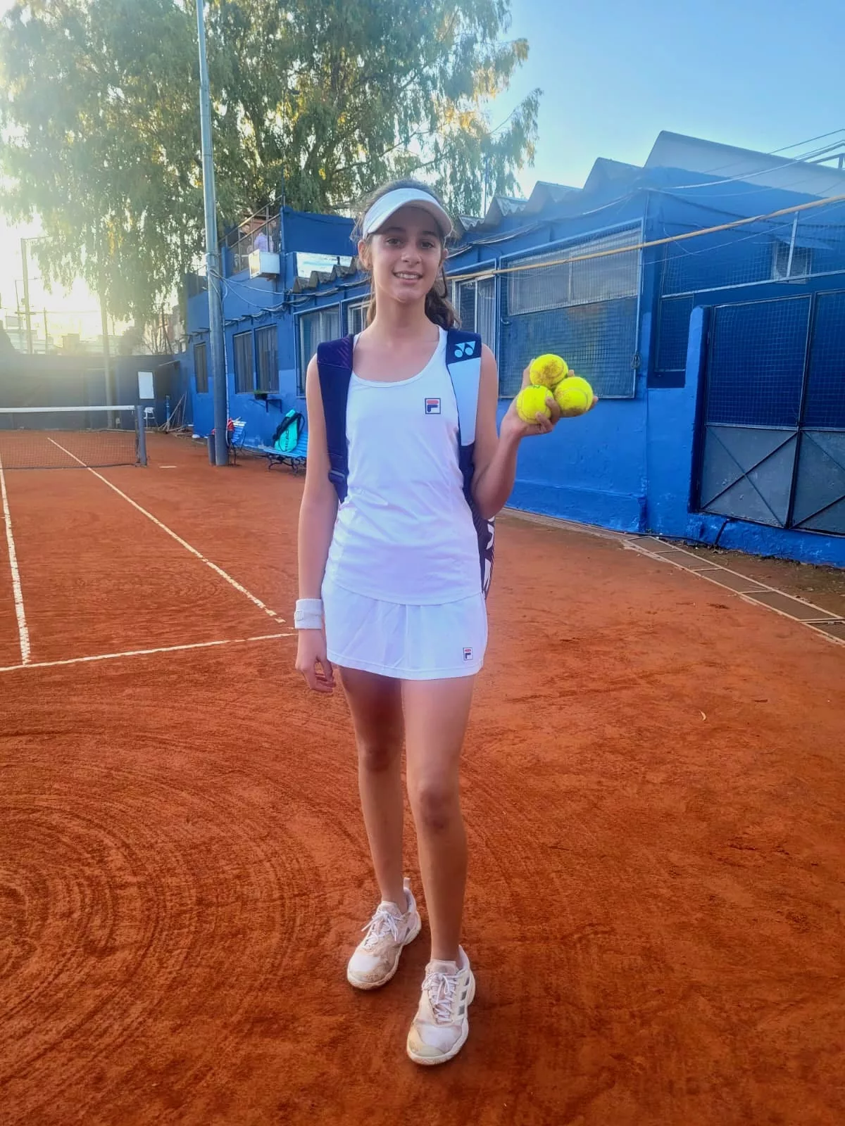 Pilar Giaccaglia 2011, Argentina 🇦🇷 | Tennis junior interview, Jul 2025 2 pilar giaccaglia 2011 argentina tennis junior girl 2