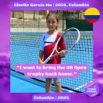 Giselle Garcia Ma 2016, Colombia 🇨🇴 | Tennis junior interview, Jul 2025 1 tennis papers giselle garcia ma 2016 colombian chinese tennis junior girl profile2