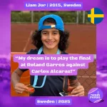 tennis papers liam jor 2015 sweden tennis junior boy profile