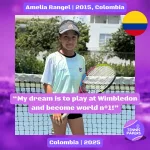 Amelia Rangel 2015, Colombia 🇨🇴 | Tennis junior interview, Jul 2025 1 tennis papers profile amelia rangel 2015 colombia tennis junior girl 2