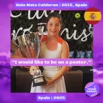 tennis papers profile naia mata calderon 2015 spain tennis junior girl