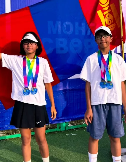 Tuguldur twins 2015, Mongolia 🇲🇳 | Tennis juniors interview, Jul 2025 5 tuguldur twins 2015 mongolia tennis junior 2
