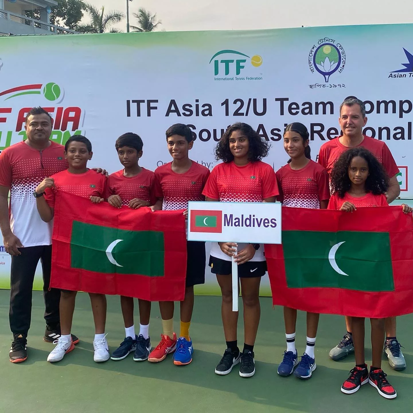 Aishath Karin Saizan 2011, Maldives 🇲🇻 | Tennis junior girl 3 Aishath Karin Saizan 2015 Maldives Tennis junior girl 2