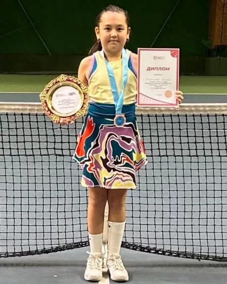 Alima Khamitova 2013, Kazakhstan 🇰🇿 | Tennis junior girl 5 Alima Khamitova 2013 Kazakhstan Tennis junior girl 9