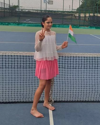 Asees Kaur Brar 2014, India 🇮🇳 | Tennis junior girl 3 Asees Kaur Brar 2014 India Tennis junior girl 6