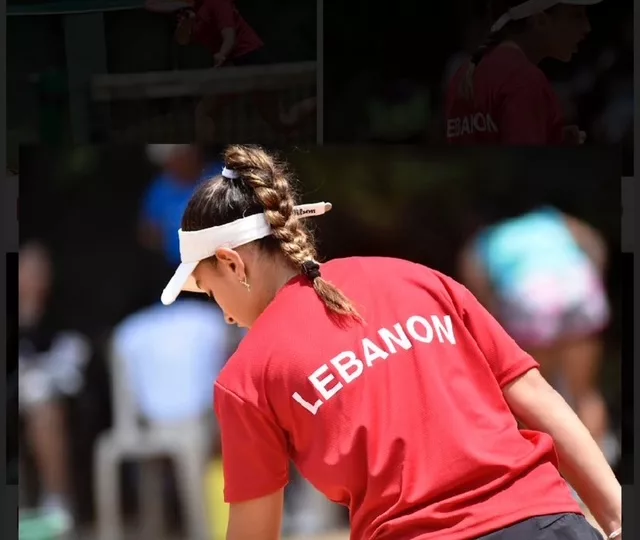 Carmen Azar 2009, Lebanon | Junior tennis player 3 Carmen Azar 2009 Lebanon Tennis junior girl 1
