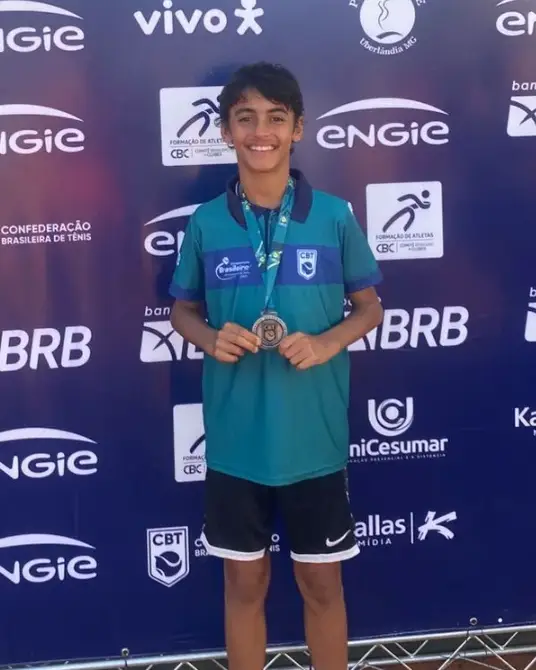 Eduardo Badar贸 2013, Brazil 馃嚙馃嚪 | Tennis junior boy 3 Eduardo Badaro 2013 Brazil Tennis junior boy 1
