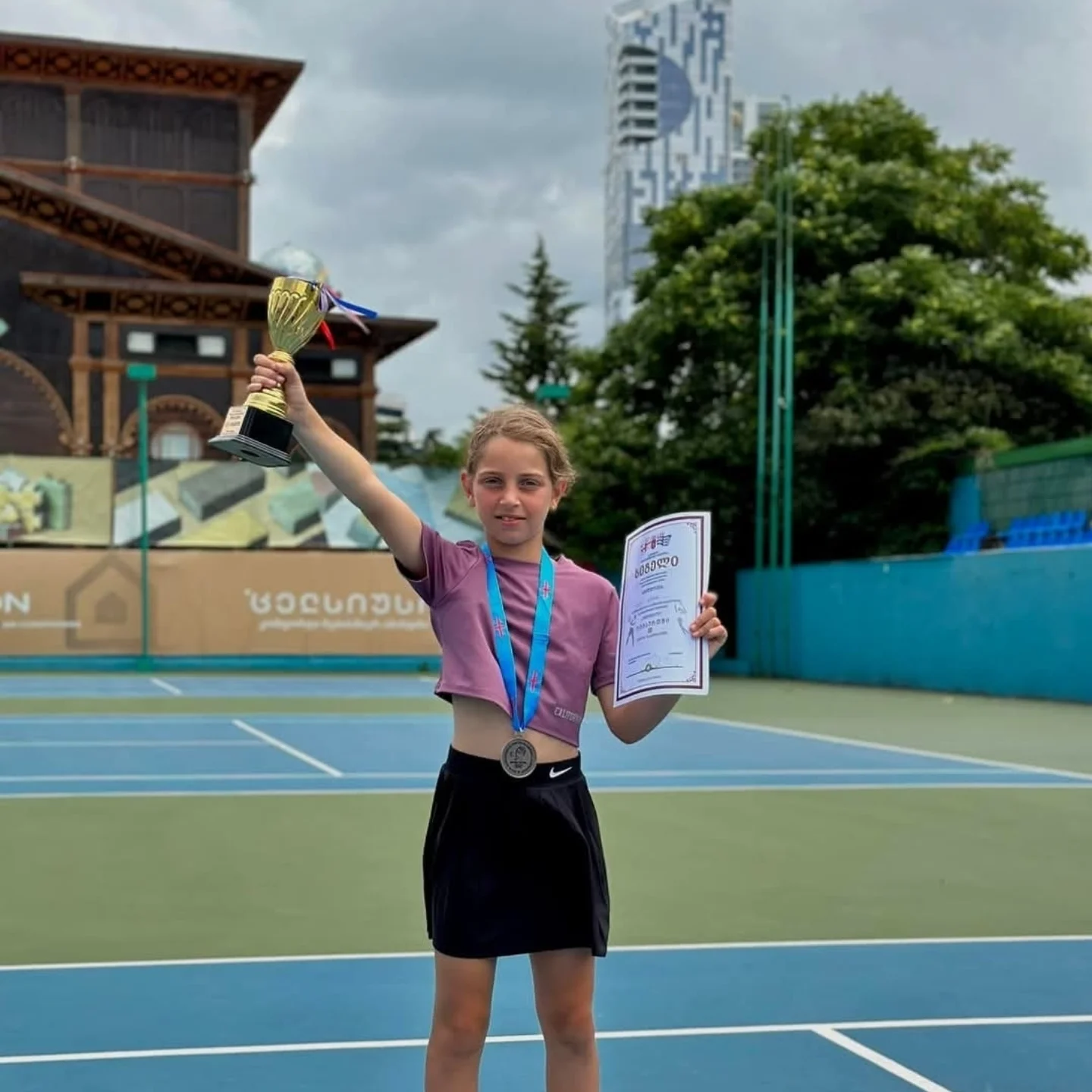 Elene Diasamidze 2014, Georgia 🇬🇪 | Tennis junior girl 5 Elene Diasamidze 2012 Georgia Tennis junior girl 2