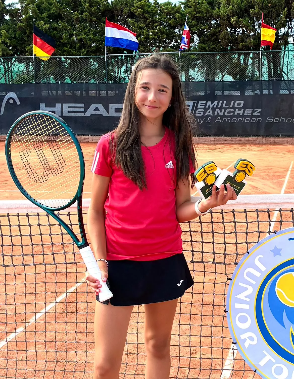 Karin Júlia Gajdošechová 2013, Slovakia 🇸🇰 | Tennis junior girl 4 Karin Julia Gajdosechova 2013 Slovakia Tennis junior girl 3