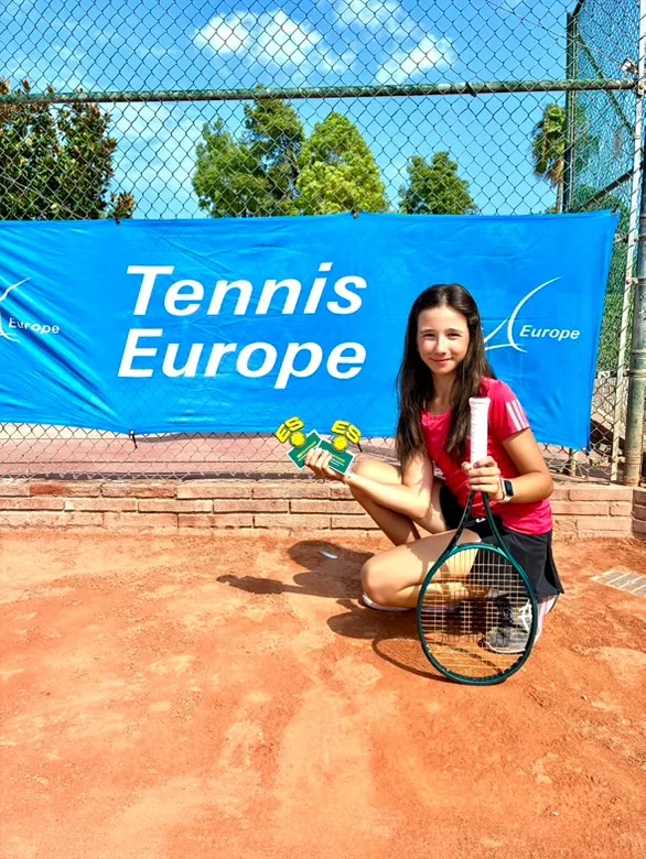 Karin Júlia Gajdošechová 2013, Slovakia 🇸🇰 | Tennis junior girl 5 Karin Julia Gajdosechova 2013 Slovakia Tennis junior girl 4