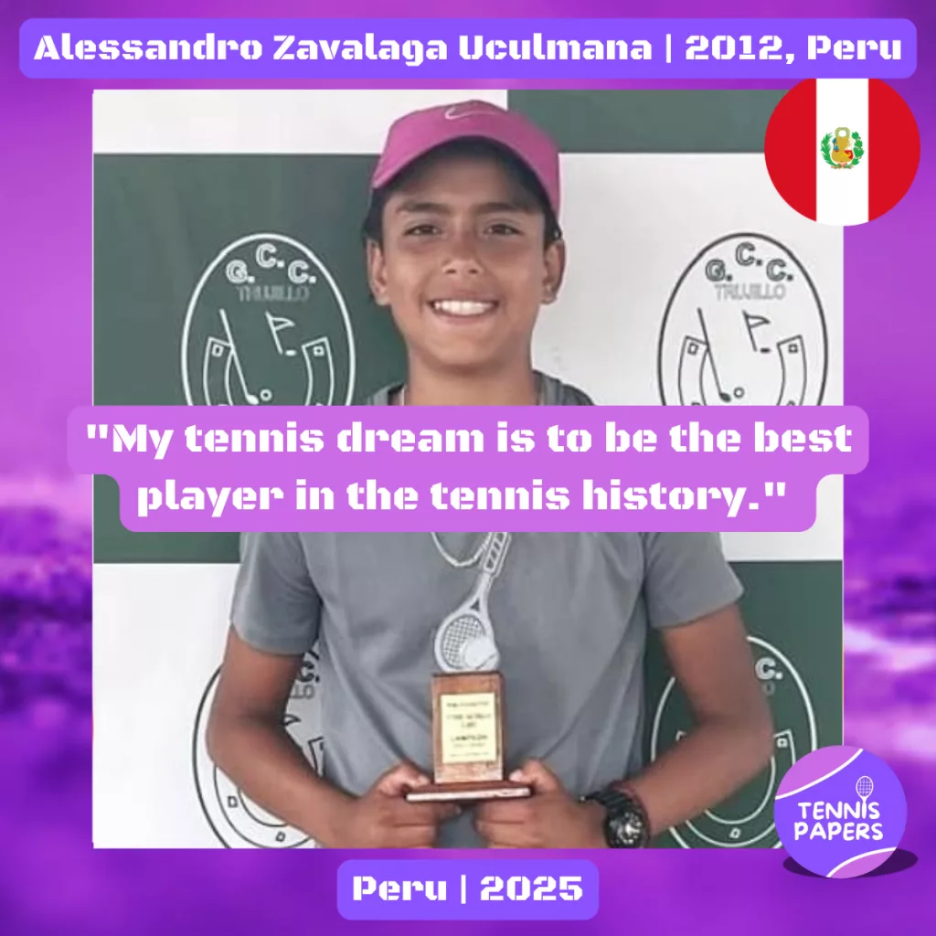 Alessandro Zavalaga Uculmana 2012, Peru 🇵🇪 | Tennis junior boy 1 Alessandro-Zavalaga-Uculmana-2012-Peru-Tennis-junior-boy