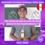 Alessandro-Zavalaga-Uculmana-2012-Peru-Tennis-junior-boy