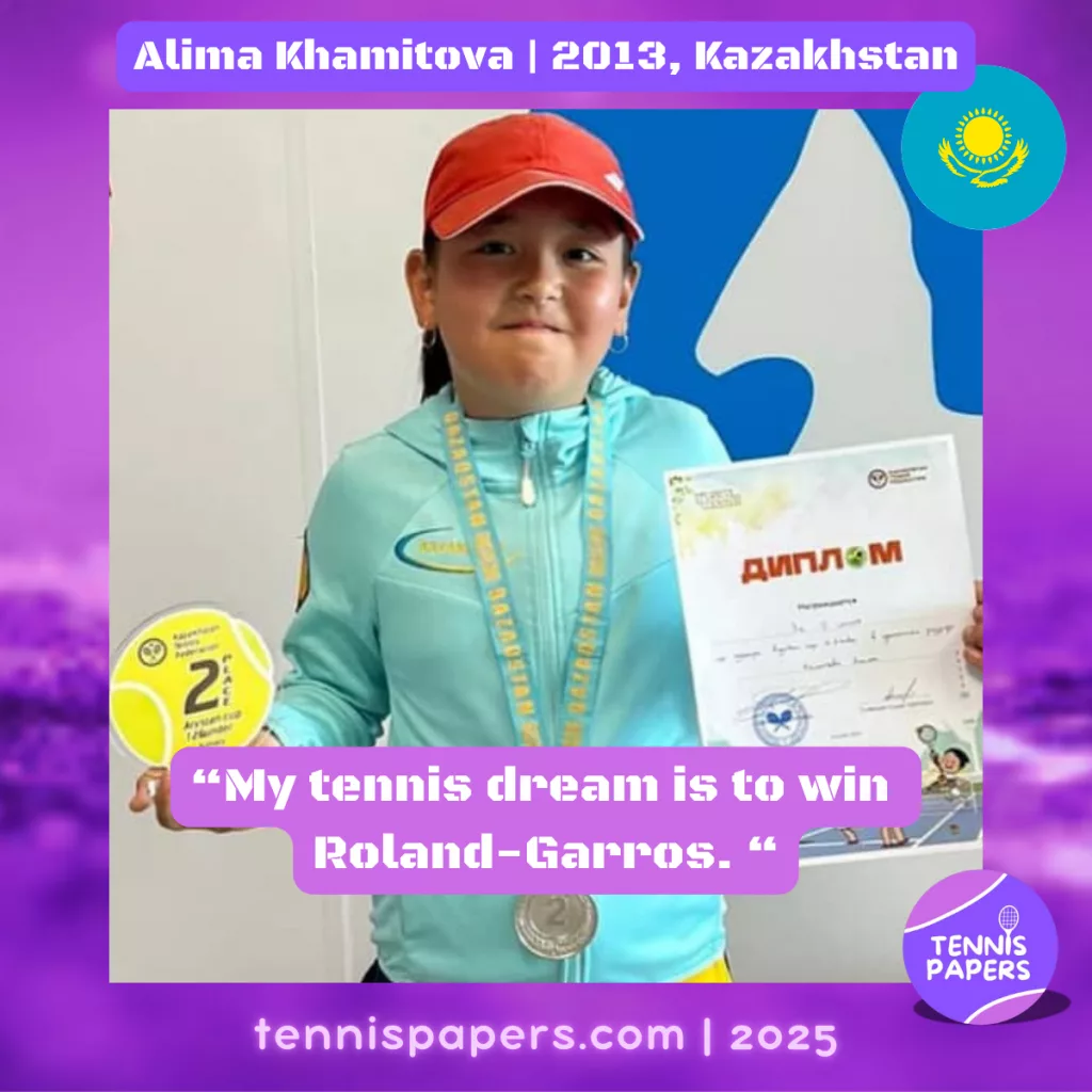 Junior Girl Tennis Players Interviews 69 Alima-Khamitova-2013-Kazakhstan-Tennis-junior-girl