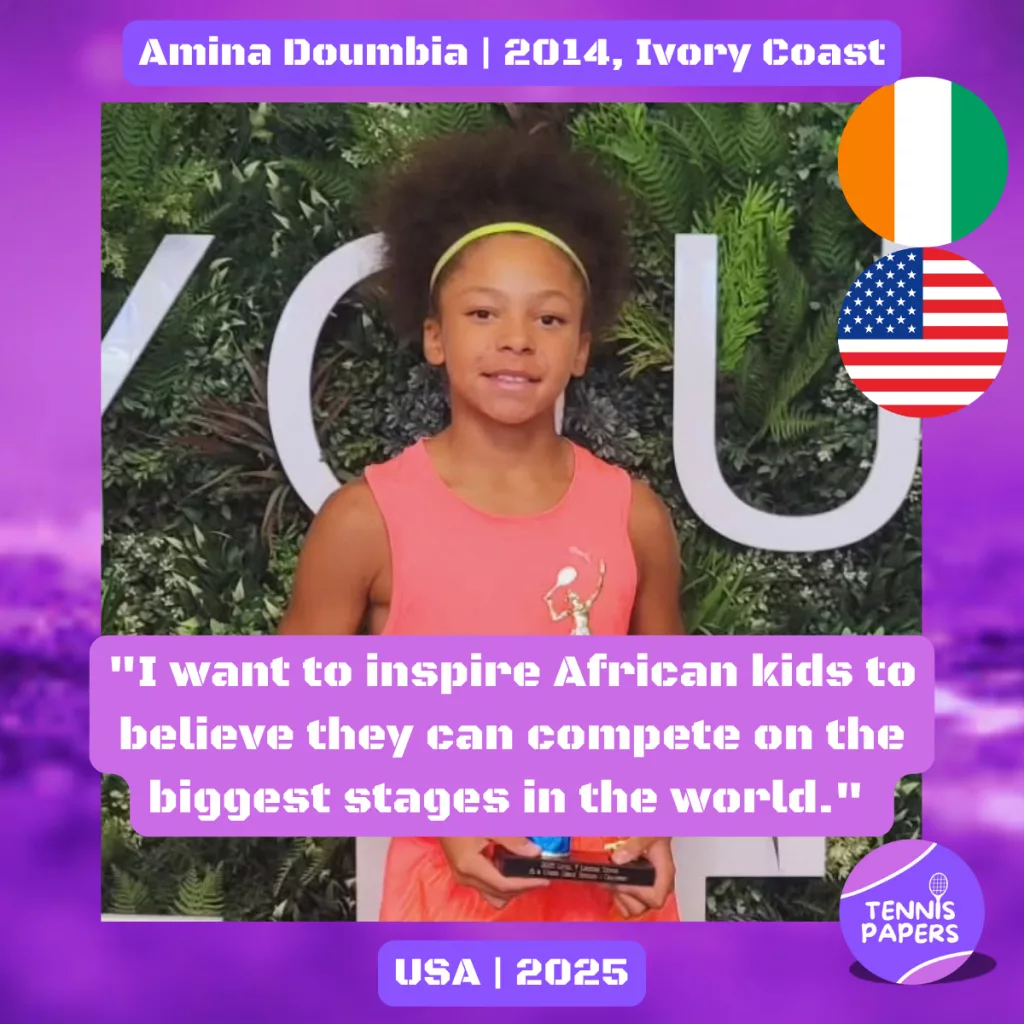 Junior Girl Tennis Players Interviews 59 Amina-Doumbia-2014-Ivorian-Tennis-junior-girl