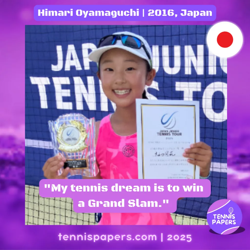 Junior Girl Tennis Players Interviews 63 Himari-Oyamaguchi-2016-Japan-Tennis-junior-girl