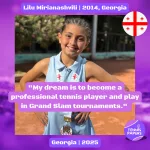 Lilu Mirianashvili 2014, Georgia | Tennis junior girl 1 Lilu-Mirianashvili-2014-Georgia-Tennis-junior-girl