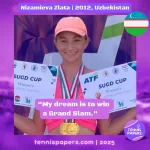 Nizamieva-Zlata-2012-Uzbekistan-Tennis-junior-girl