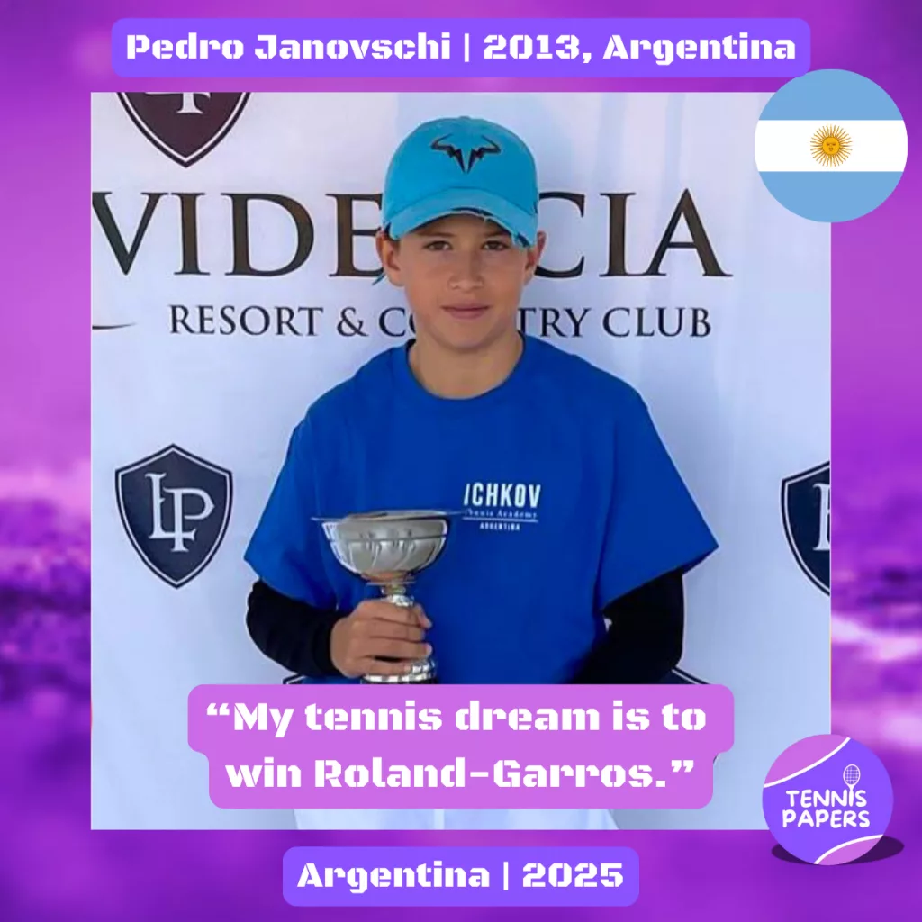 Pedro Janovschi 2013, Argentina 🇦🇷 | Tennis junior boy 1 Pedro-Janovschi-2013-Argentina-Tennis-junior-boy