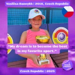 Vasilisa Bannykh 2016, Czech Republic 🇨🇿 | Tennis junior girl 1 Vasilisa-Bannykh-2016-Czech-Republic-Tennis-junior-girl