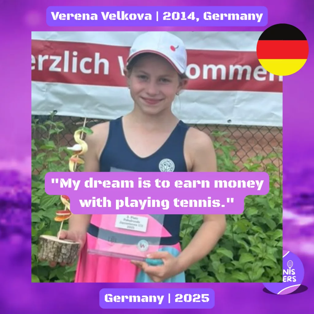 Junior Girl Tennis Players Interviews 53 Verena-Velkova-2014-Germany-Tennis-junior-girl
