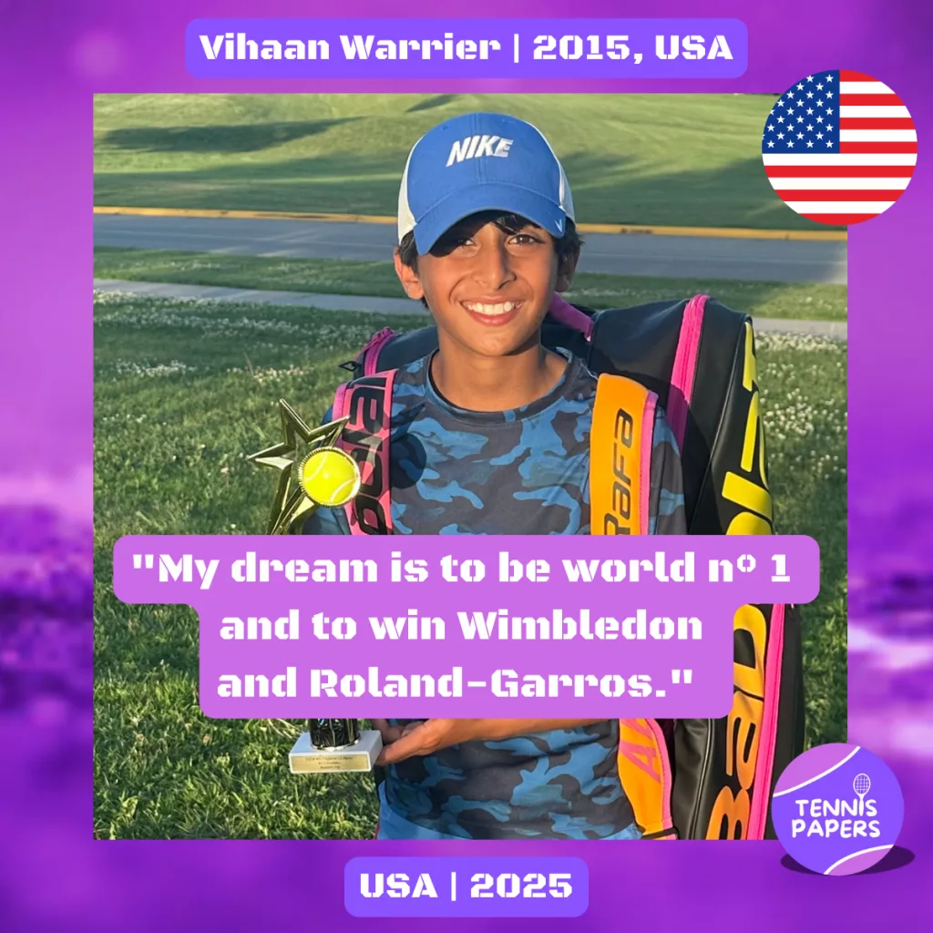 Vihaan Warrier 2015, USA 🇺🇸 | Tennis junior boy 1 Vihaan-Warrier-2015-USA-Tennis-junior-boy