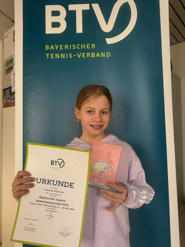 Verena Velkova 2014, Germany 🇩🇪 | Tennis junior girl 4 Verena Velkova 2014 Germany Tennis junior girl 3