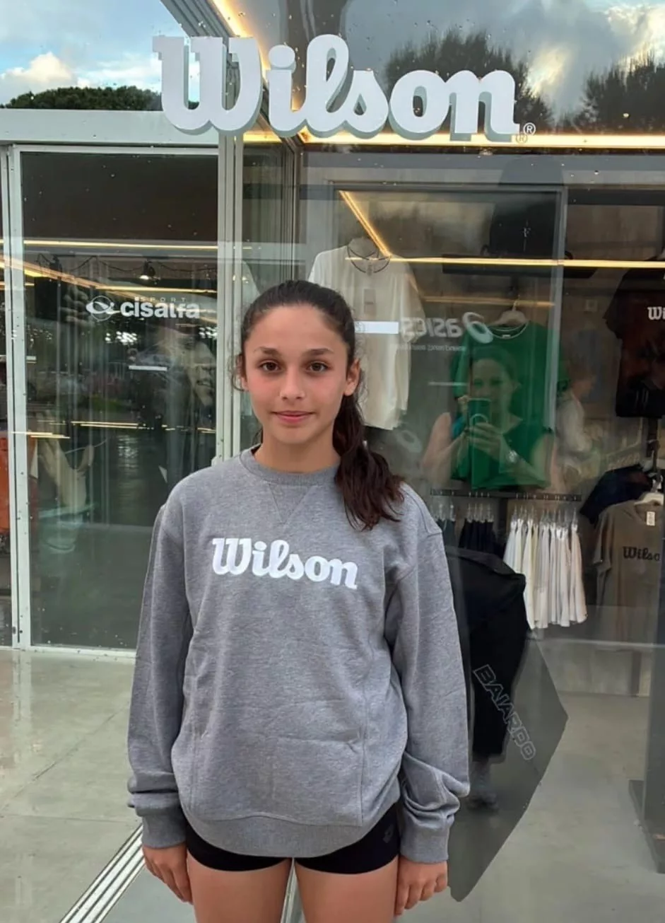 Penelope Di Concetto 2014, Italy 🇮🇹 | Tennis junior interview, Aug 2025 2 penelope di concetto 2014 italy tennis junior girl 3