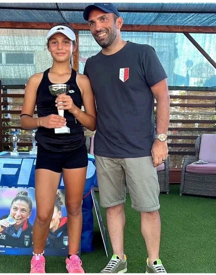 Penelope Di Concetto 2014, Italy 🇮🇹 | Tennis junior interview, Aug 2025 5 penelope di concetto 2014 italy tennis junior girl 4